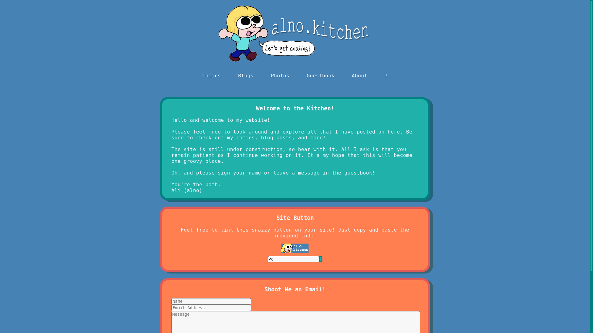 website screenshot of https://alnosite.pages.dev/