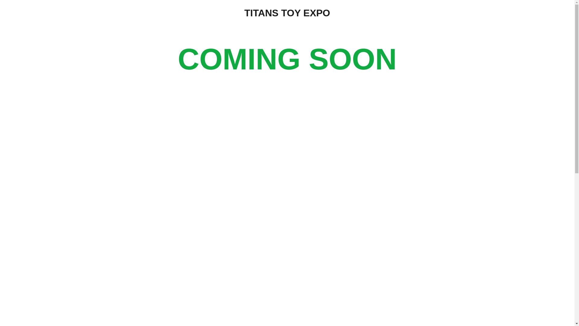 website screenshot of https://titanstoyexpo.com/