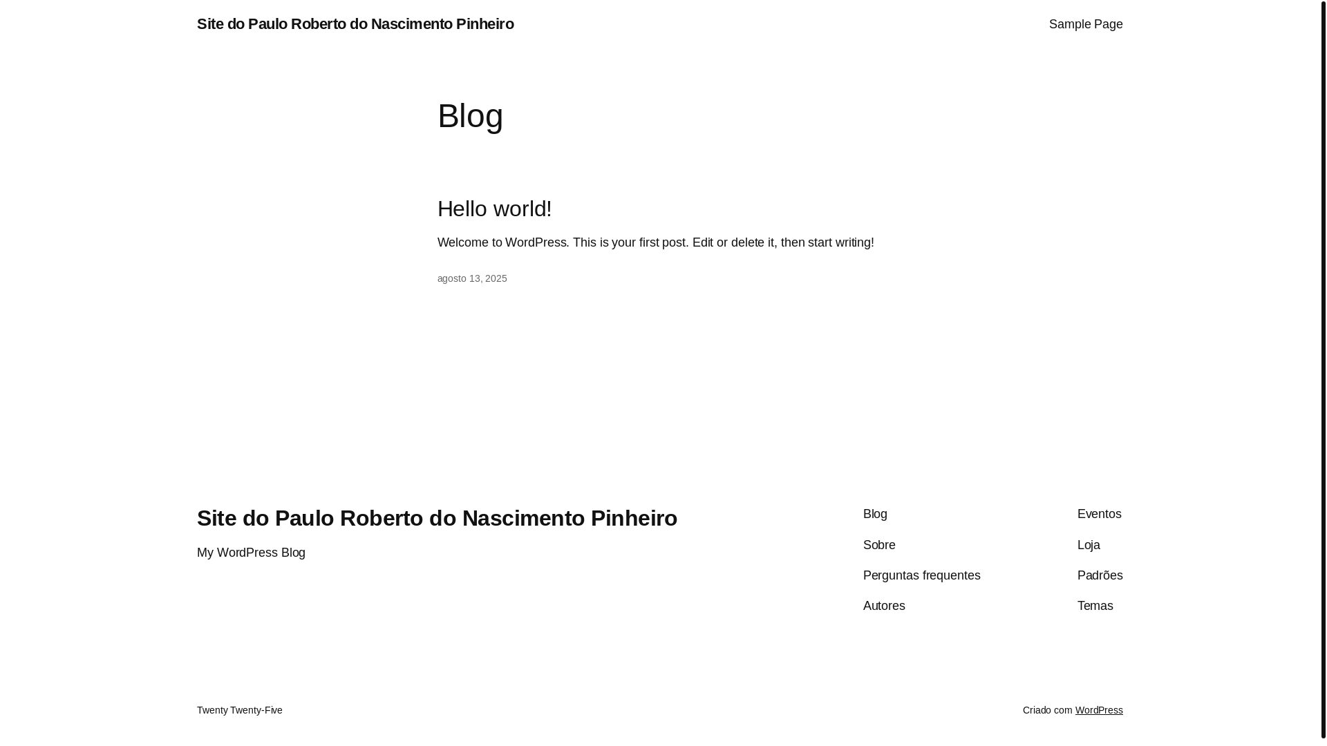 website screenshot of https://pinheirodicasenegocios.site/