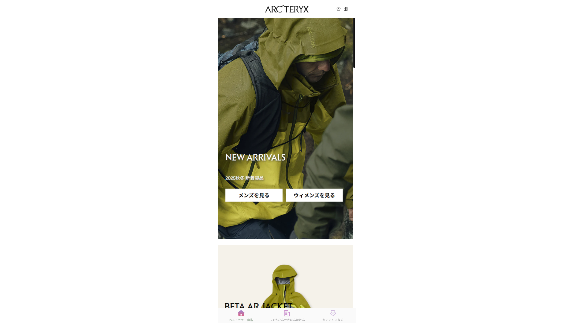 website screenshot of https://arrcterryxx.com/