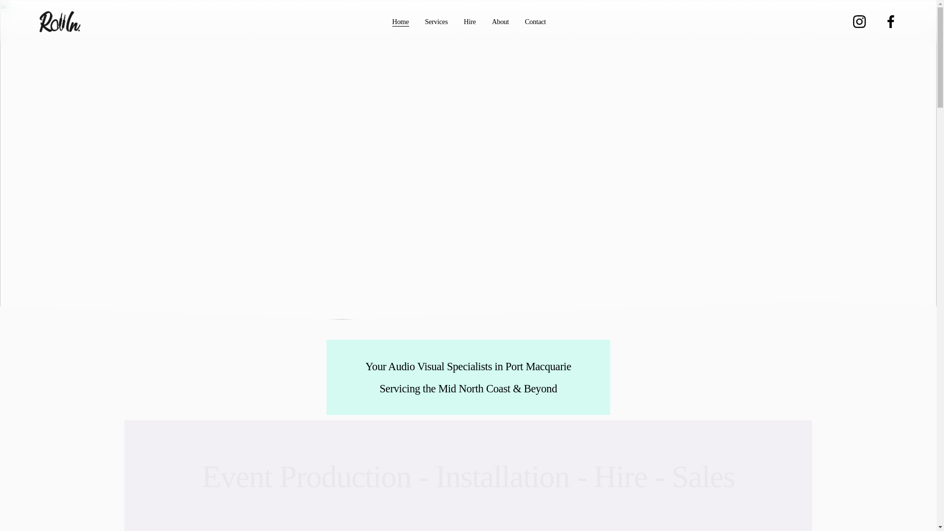 website screenshot of https://rollinproduction.online/
