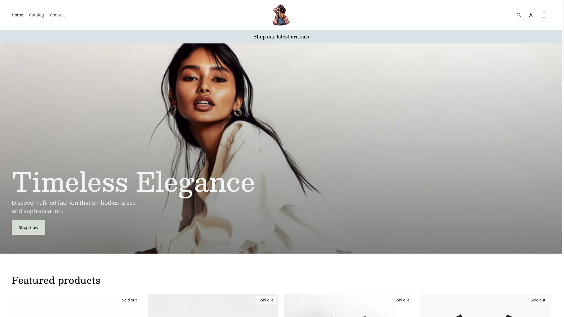 website screenshot of https://annaxbella.shop/