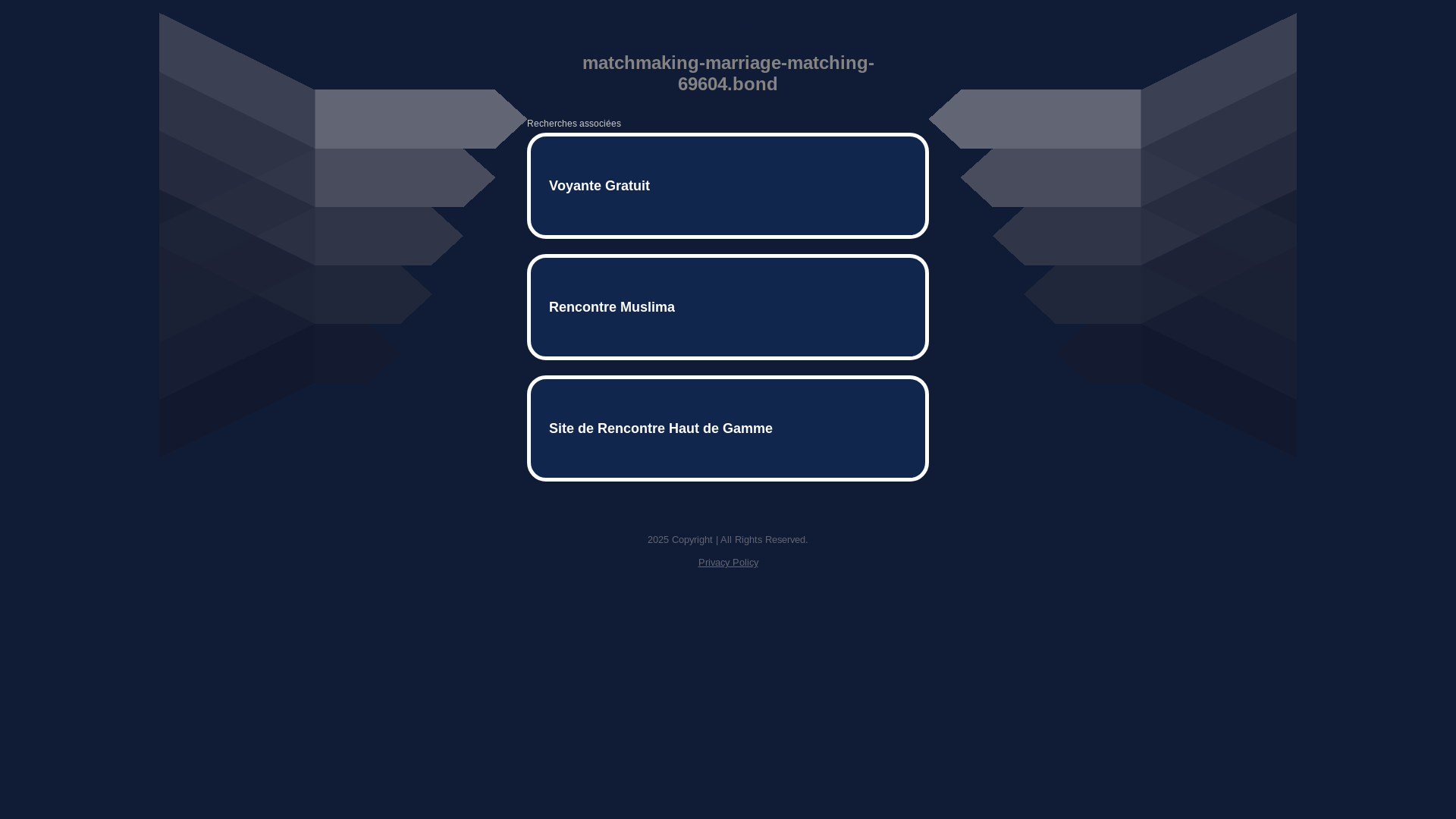 website screenshot of https://matchmaking-marriage-matching-69604.bond/