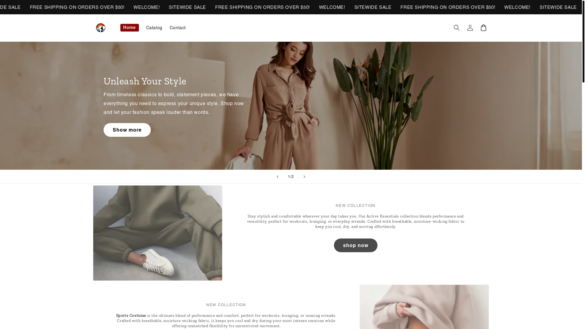 website screenshot of https://buyneutra.store/