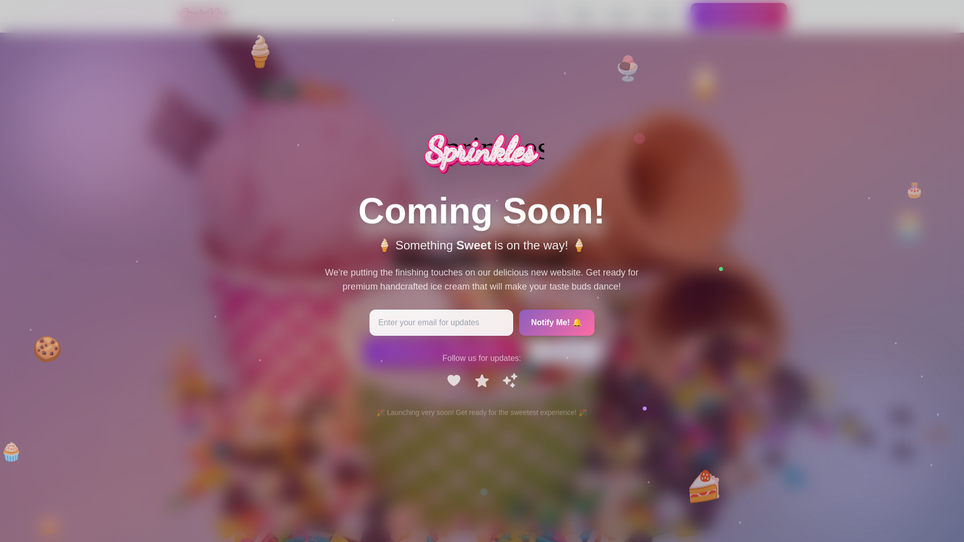 website screenshot of https://sprinkles-website.pages.dev/