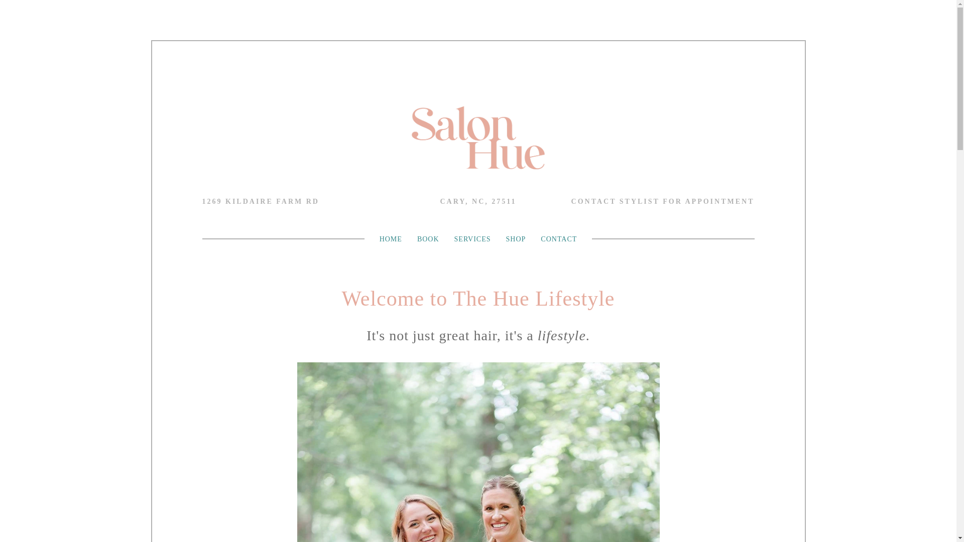 website screenshot of https://hue-society.com/