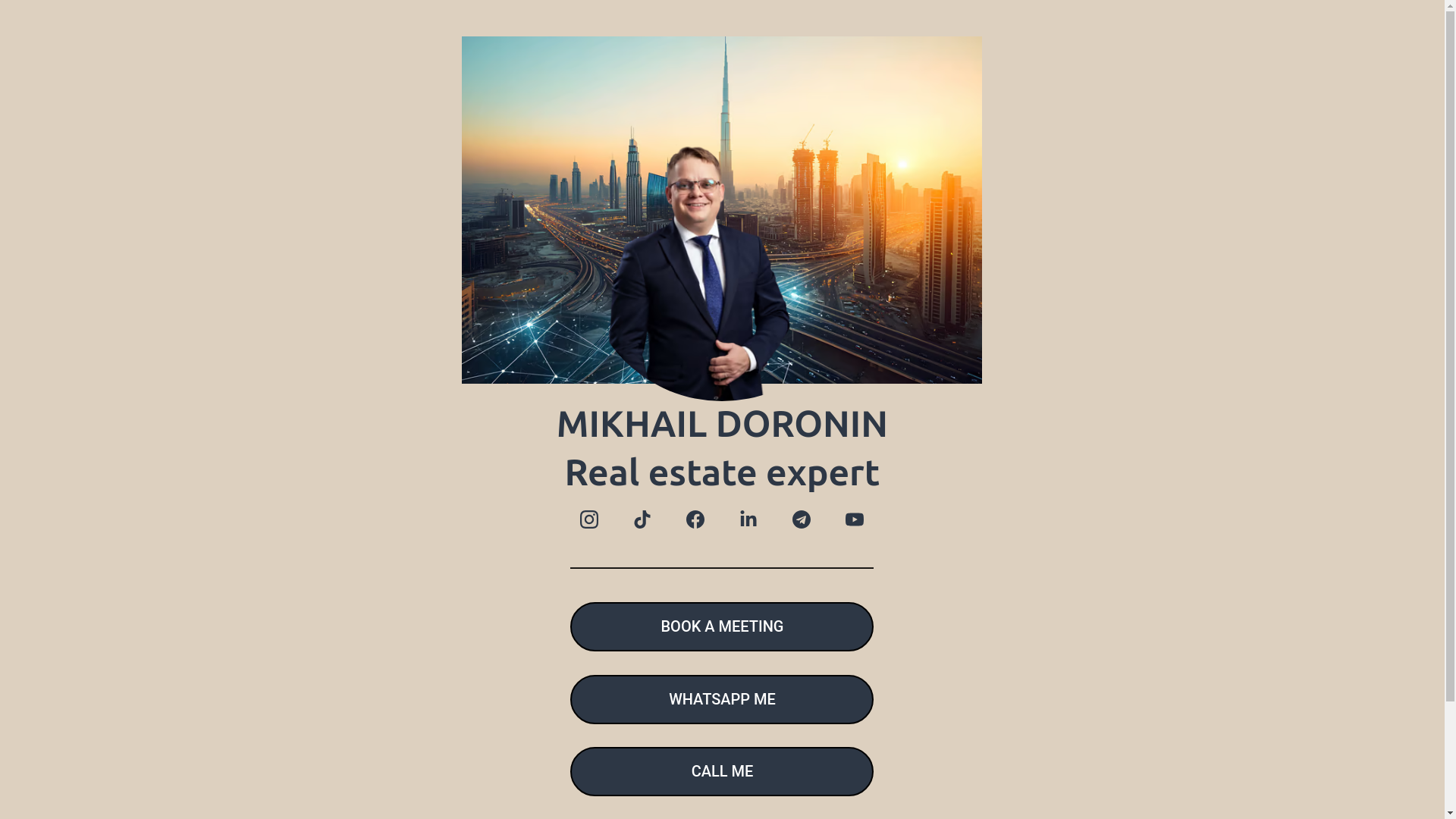 website screenshot of https://mikhaildoronin.cloud/