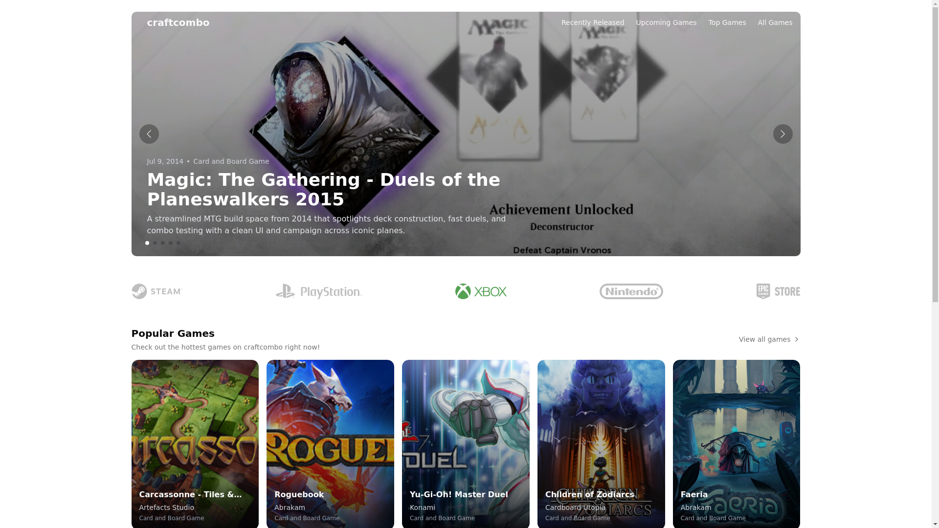 website screenshot of https://deckforge.pages.dev/
