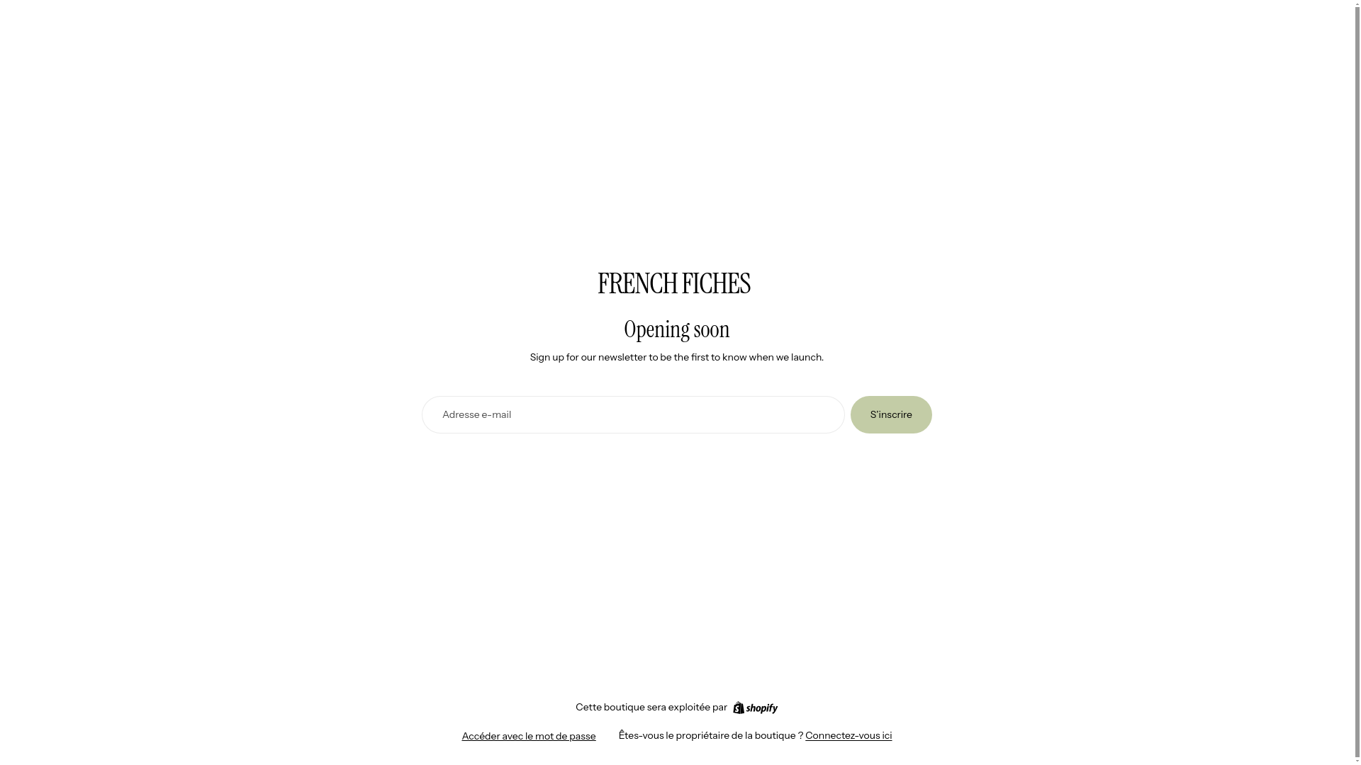 website screenshot of https://frenchfiches.fr/