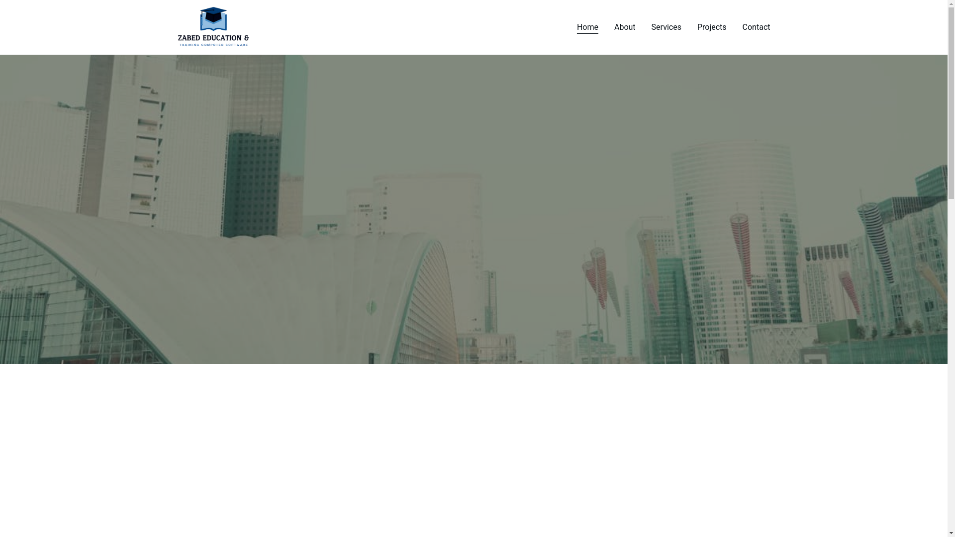website screenshot of https://zabededucation.com/