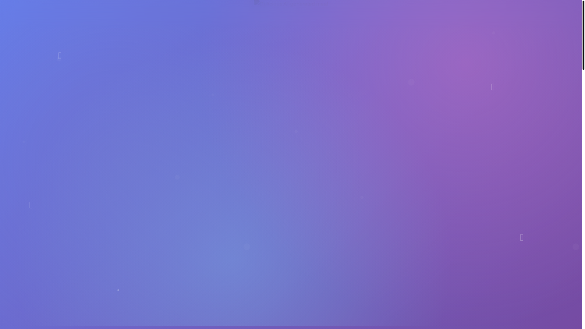 website screenshot of https://heychef.menu/