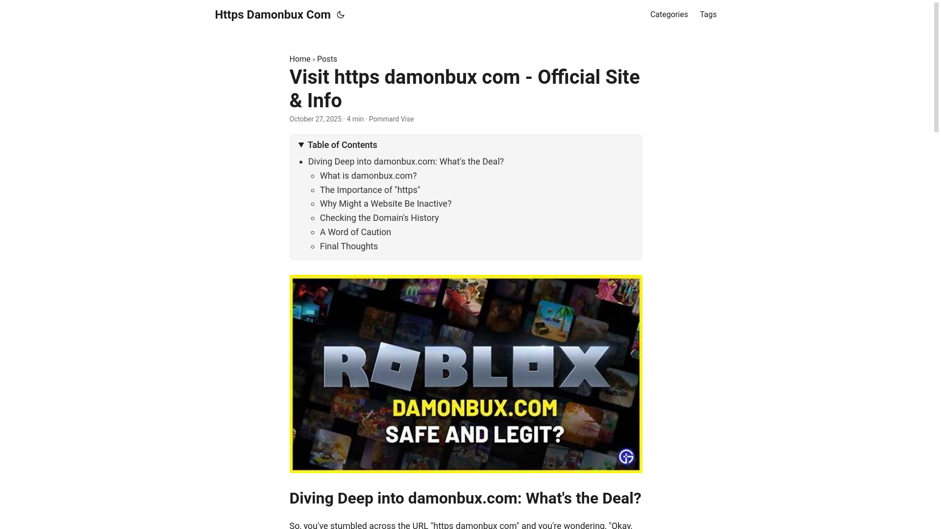 website screenshot of https://https-damonbux-com.pages.dev/