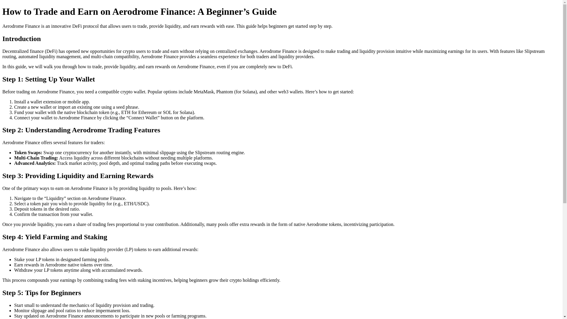 website screenshot of https://new-finance-aerodrome.pages.dev/