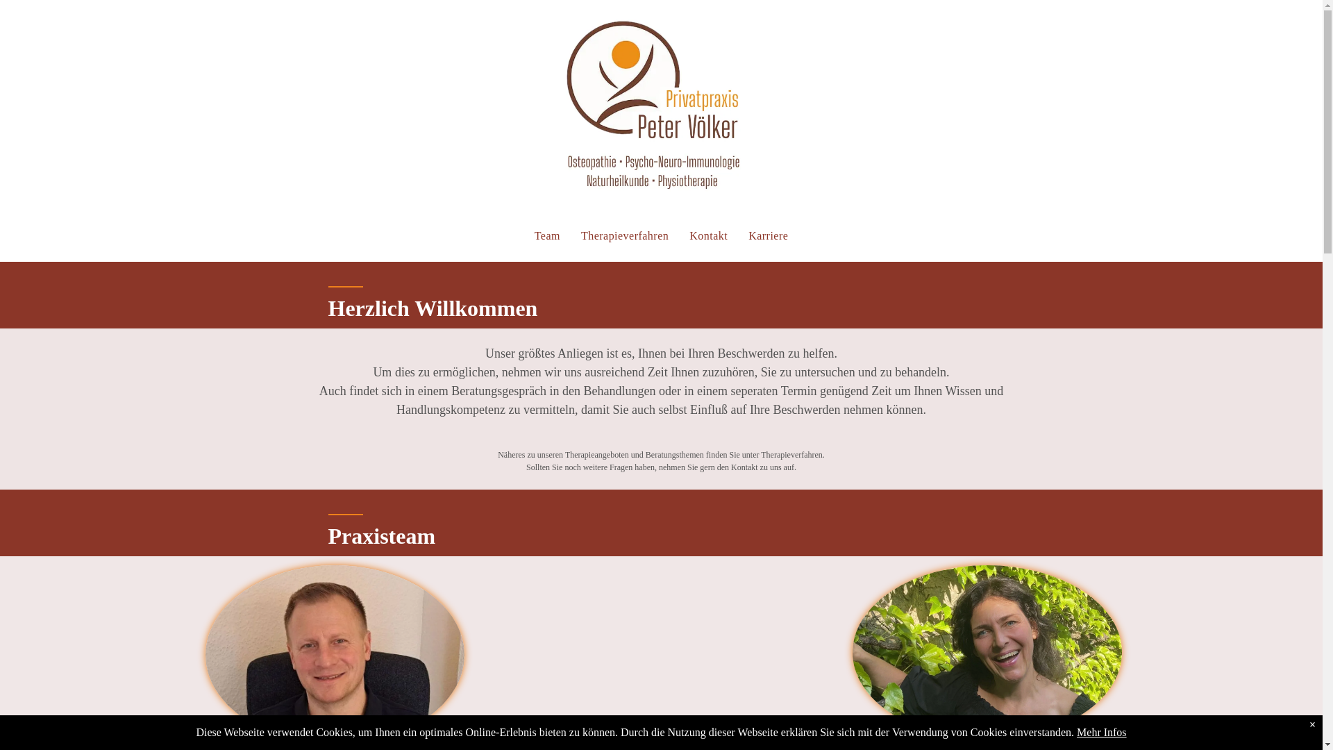 website screenshot of https://privatpraxis-petervoelker.de/