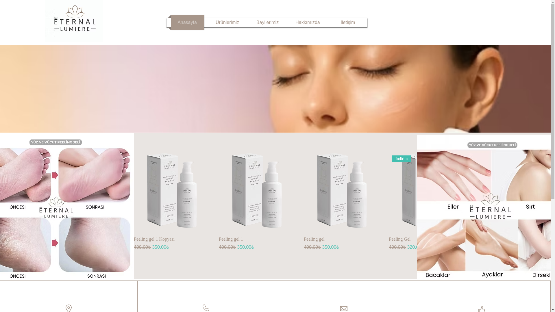 website screenshot of https://theeternallumiere.com/