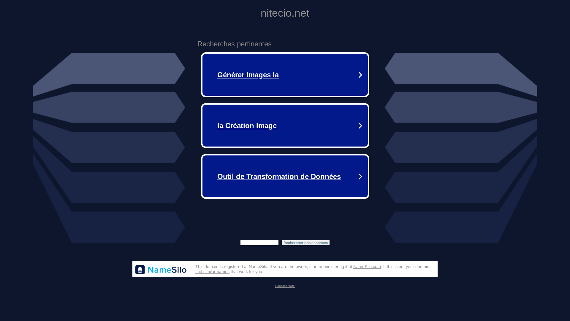 website screenshot of https://nitecio.net/