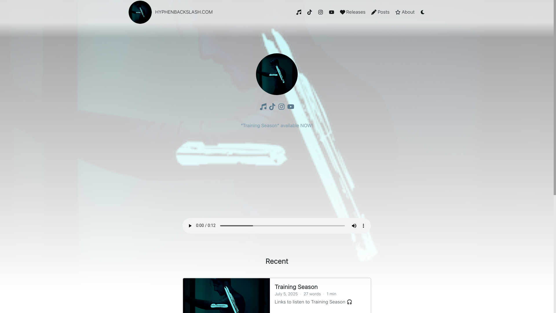 website screenshot of https://hyphenbackslash-com.pages.dev/