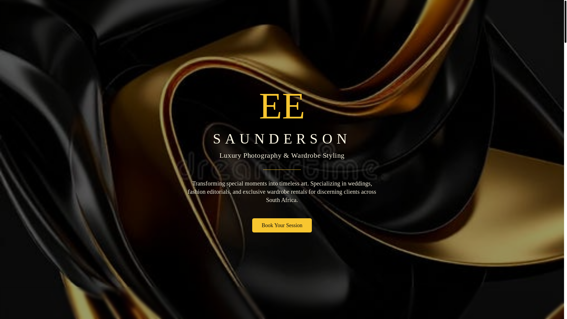 website screenshot of https://eesaunderson.co.za/