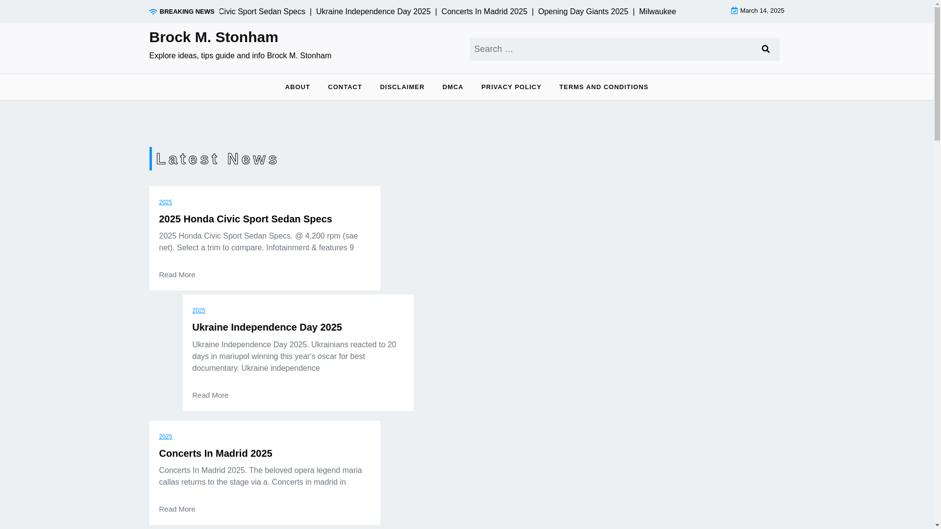 website screenshot of https://brockmstonham.pages.dev/