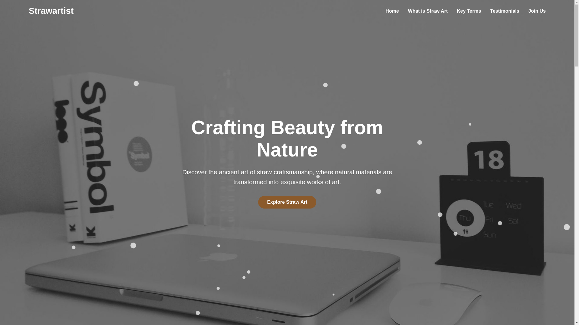 website screenshot of https://www-strawartist-com.pages.dev/