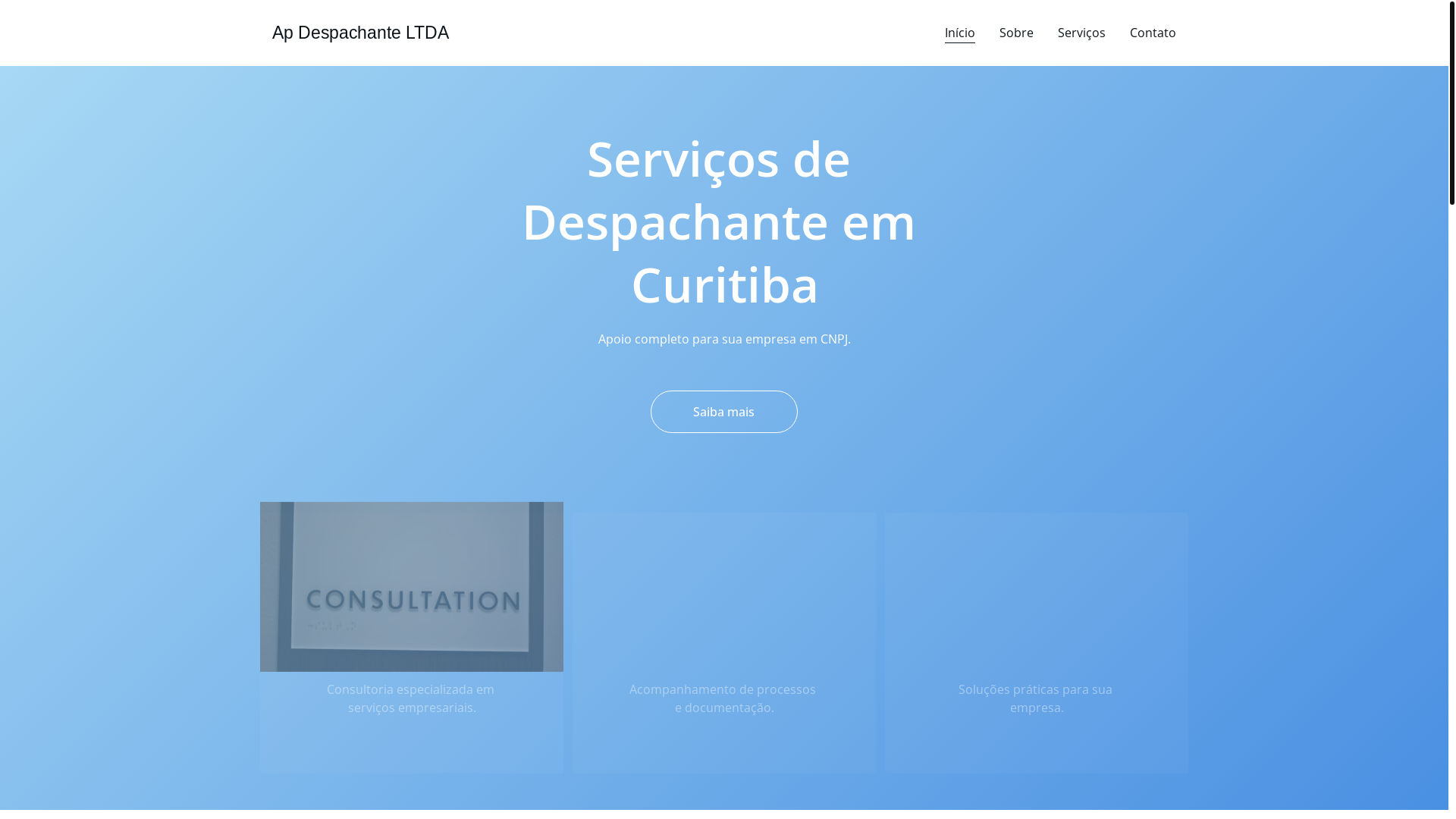 website screenshot of https://apdespachanteltda.shop/