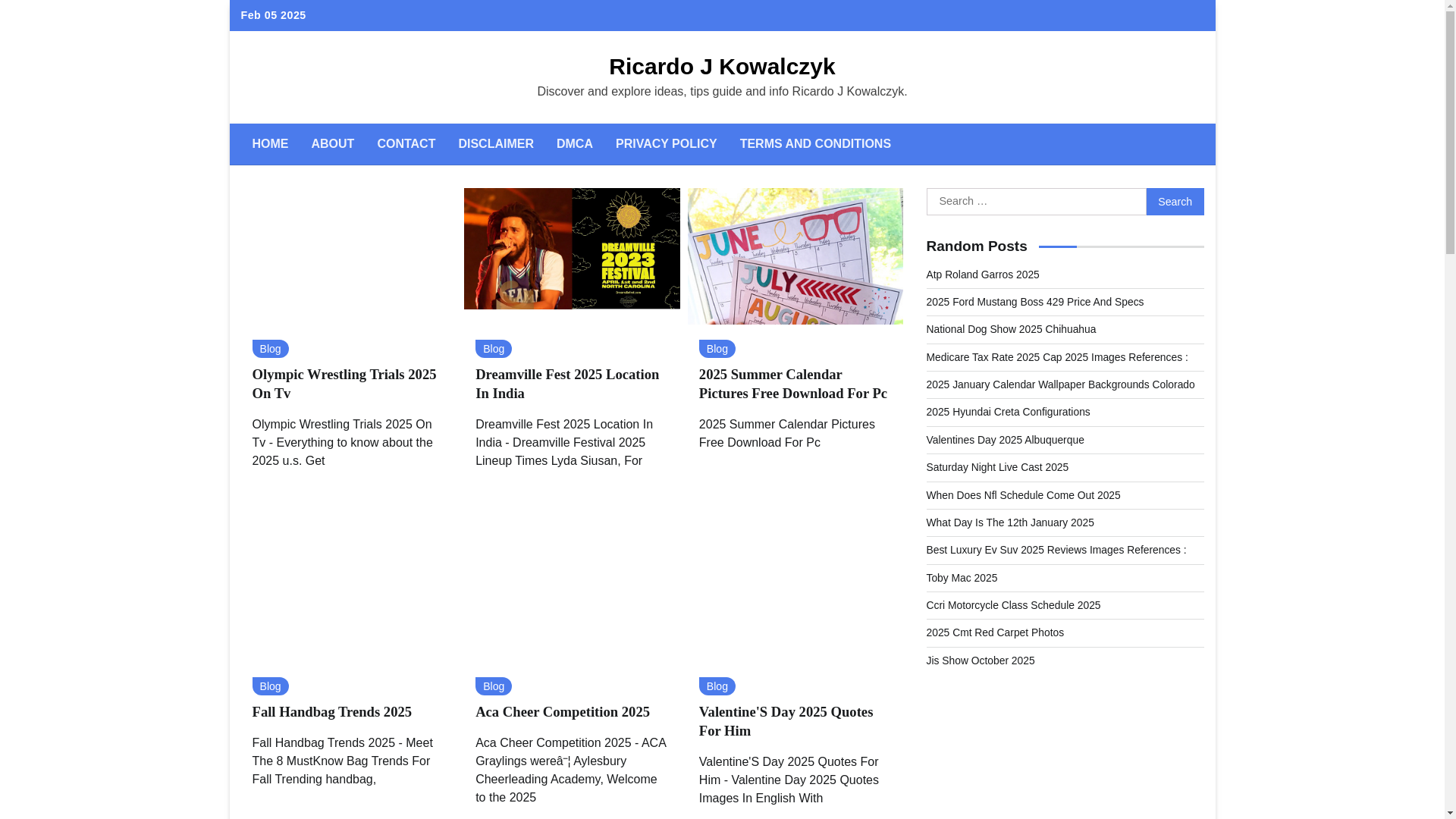 website screenshot of https://ricardojkowalczykj.pages.dev/