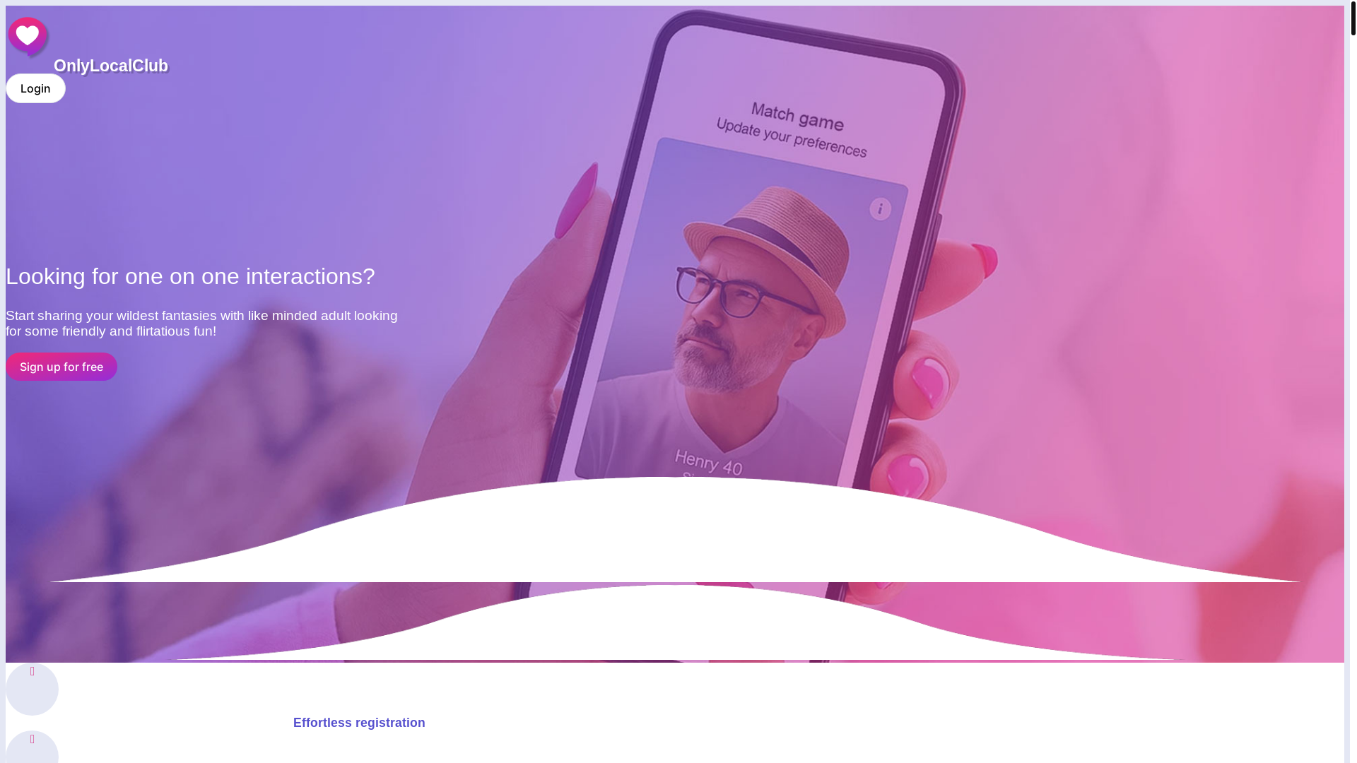 website screenshot of https://onlylocalclub.com/