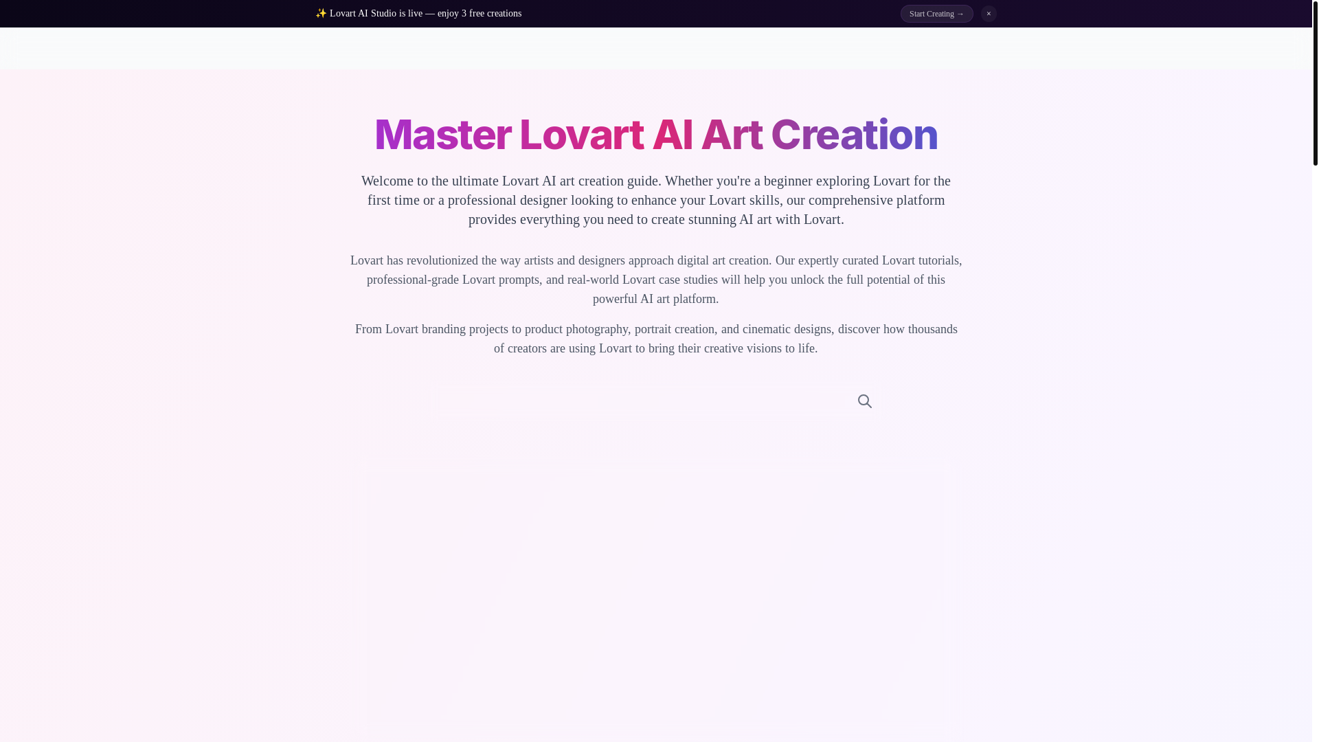 website screenshot of https://lovart-pro-v2.pages.dev/
