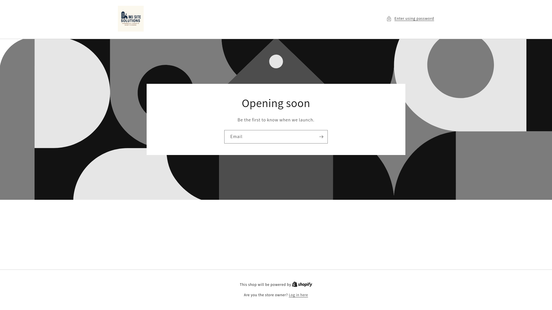 website screenshot of https://mjsitesolutions.com/