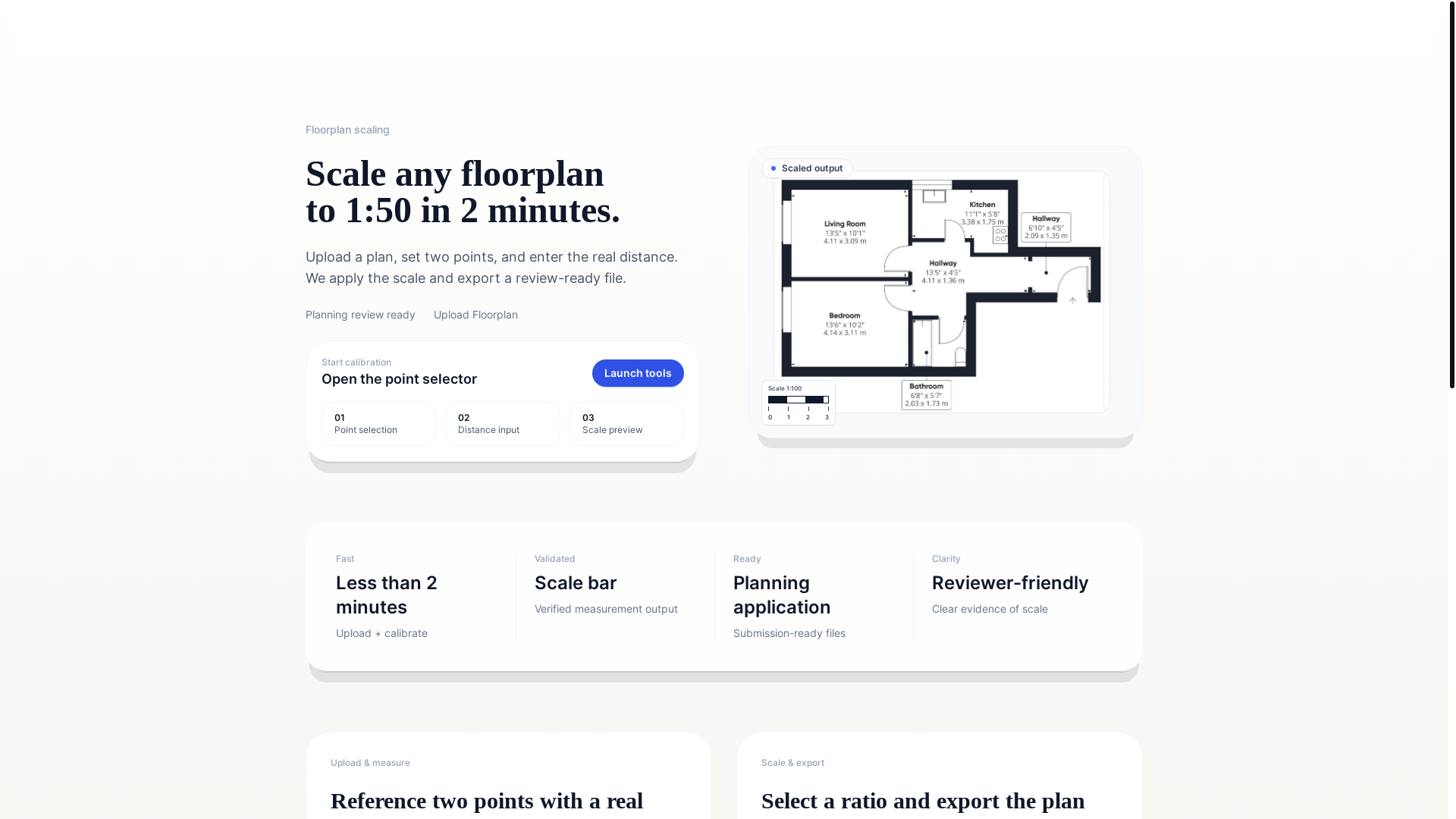 website screenshot of https://scaledmaps.com/