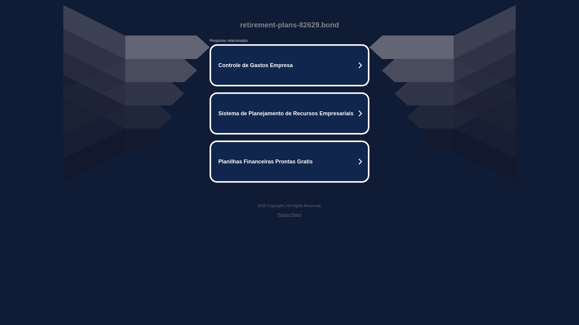 website screenshot of https://retirement-plans-82629.bond/