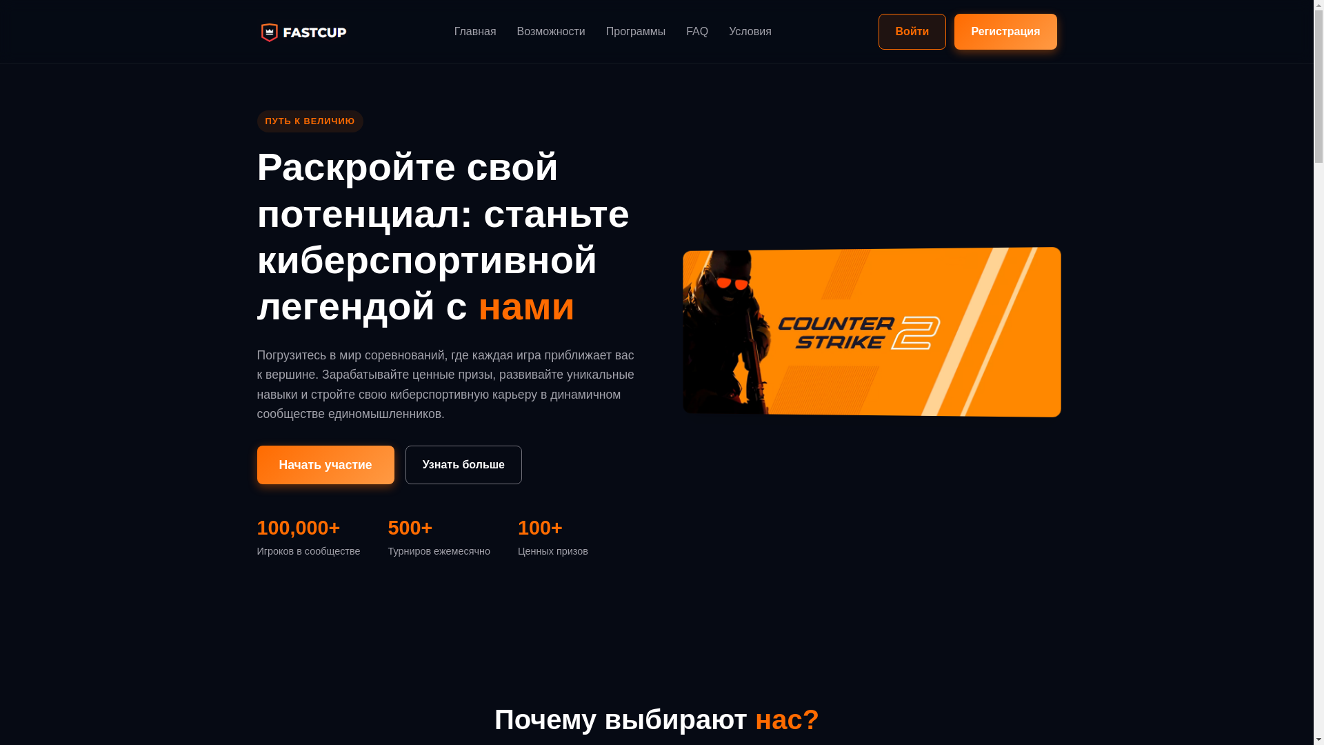 website screenshot of https://fasctrup.com/