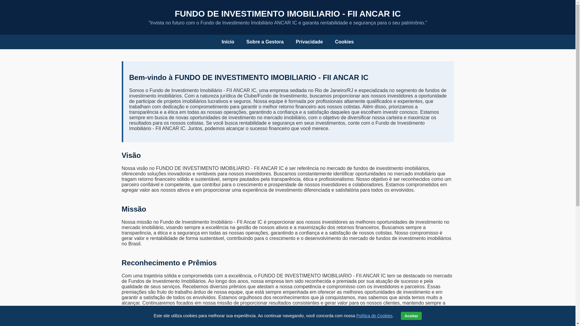 website screenshot of https://ancar-icfii.fun/