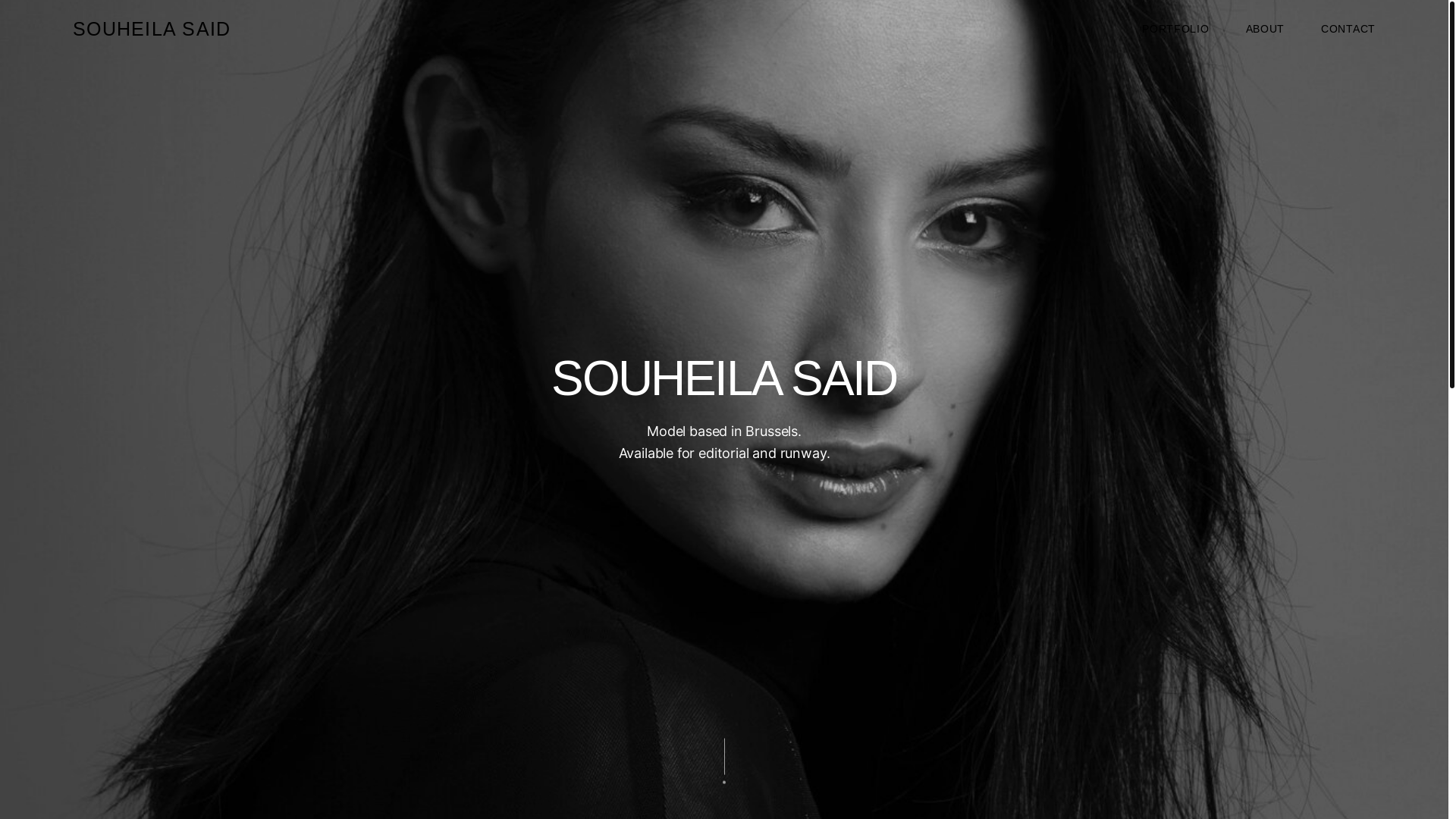 website screenshot of https://souheilasaid.com/