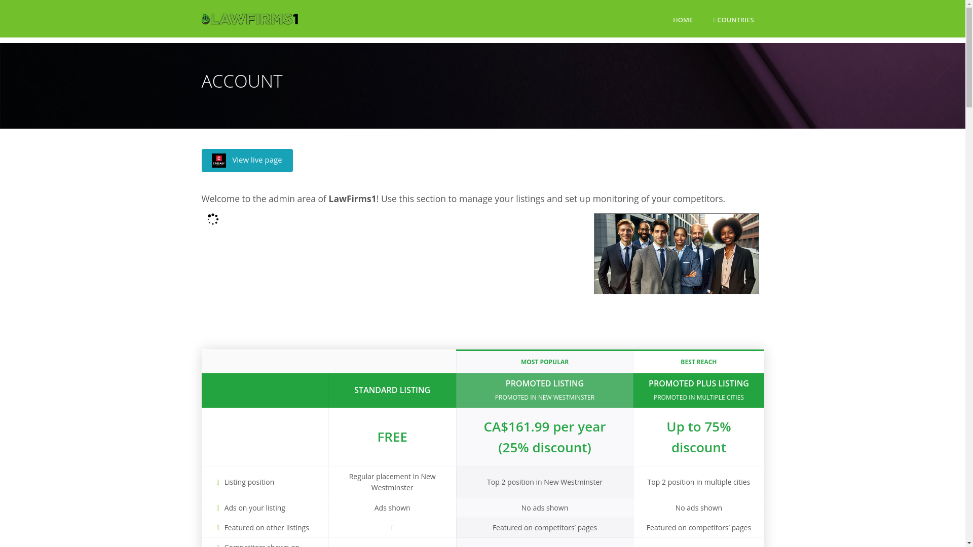 website screenshot of https://can01.safelinks.protection.outlook.com/?url=https%3A%2F%2Fwww.lawfirms1.com%2Flogin%2F1054326304744402%3Fe%3D1673558800&data=05%7C02%7Csupport%40bmcnetworks.ca%7C9e3d8c19735149362ef408de1d85a677%7Ce0f027e33bb341fca702d19632c30573%7C0%7C0%7C638980657054201103%7CUnknown%7CTWFpbGZsb3d8eyJFbXB0eU1hcGkiOnRydWUsIlYiOiIwLjAuMDAwMCIsIlAiOiJXaW4zMiIsIkFOIjoiTWFpbCIsIldUIjoyfQ%3D%3D%7C0%7C%7C%7C&sdata=ipaedUtr9I2jMLxohLJtkApRylV77JVe8PwY42t5IBk%3D&reserved=0.