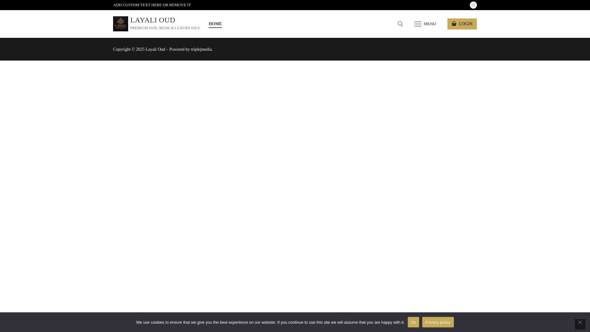 website screenshot of https://layalioud.co.uk/