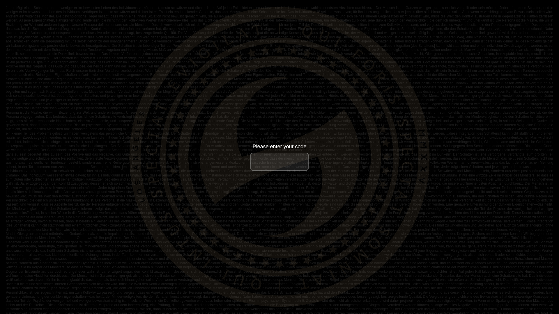 website screenshot of https://theshadow.name/