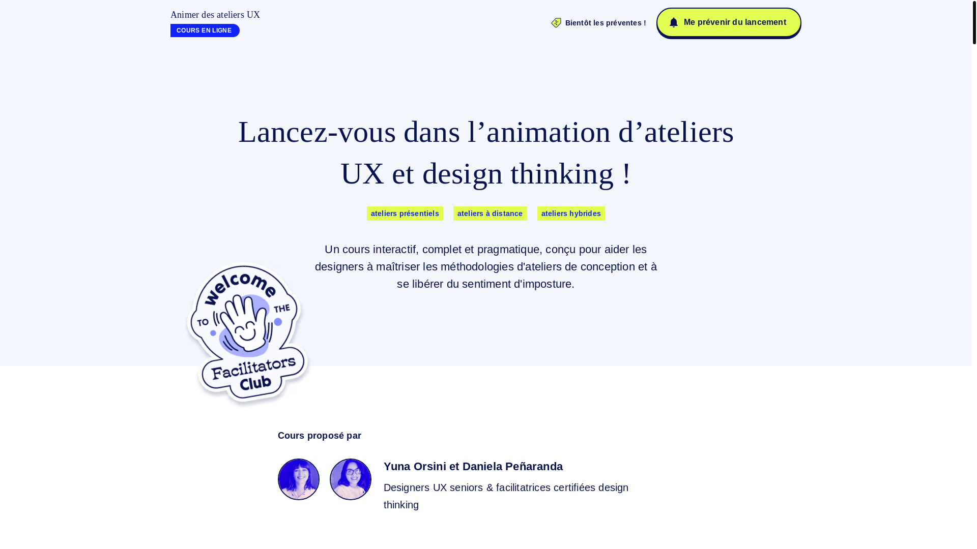 website screenshot of https://animerdesateliers.pages.dev/