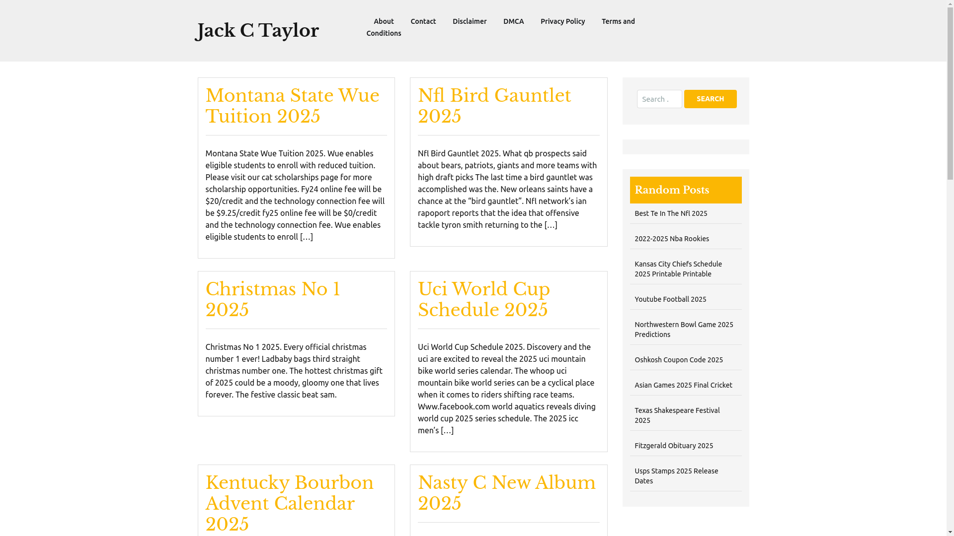 website screenshot of https://jackctaylord.pages.dev/