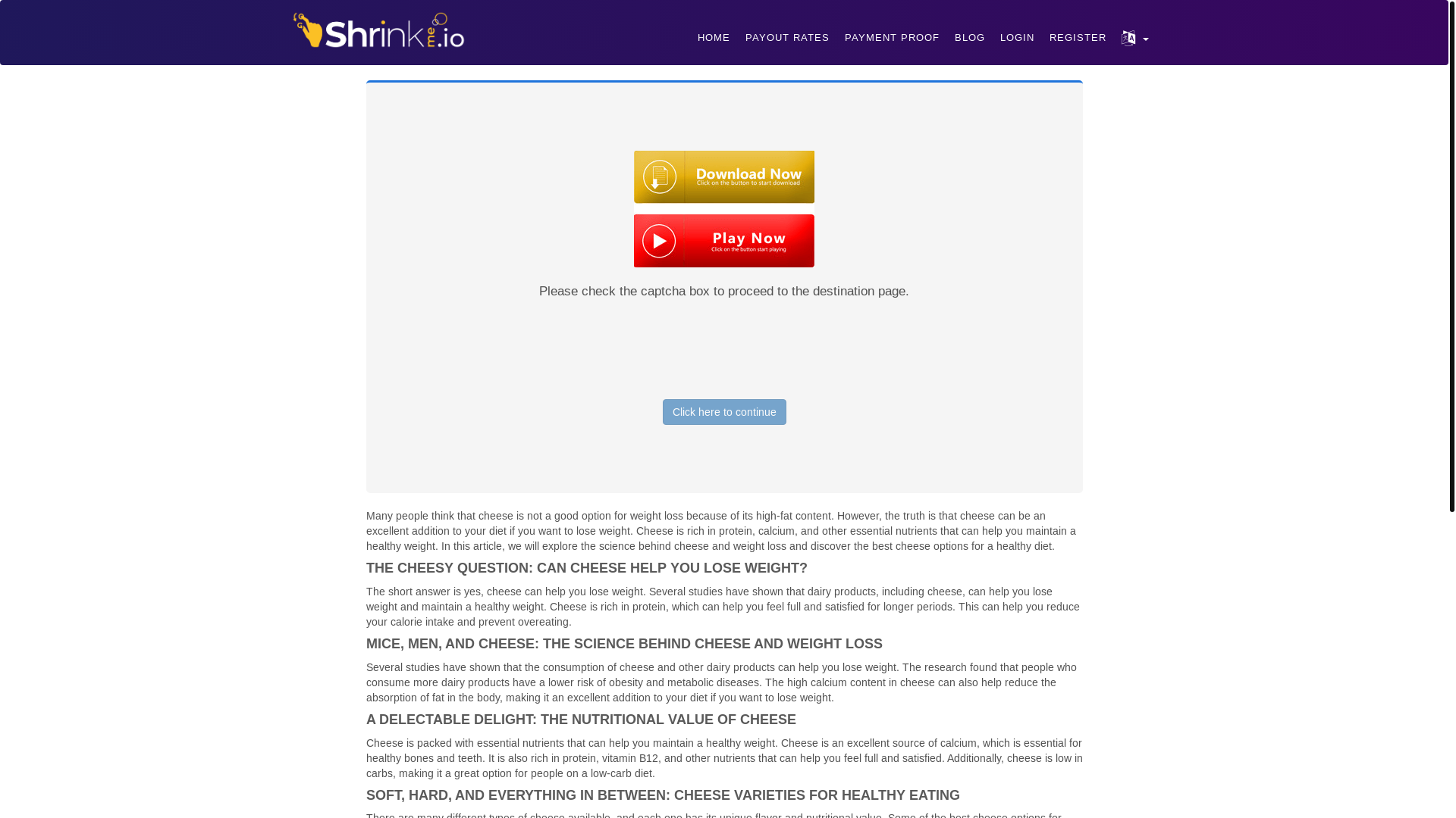 website screenshot of https://shrinkme.top/force-wall