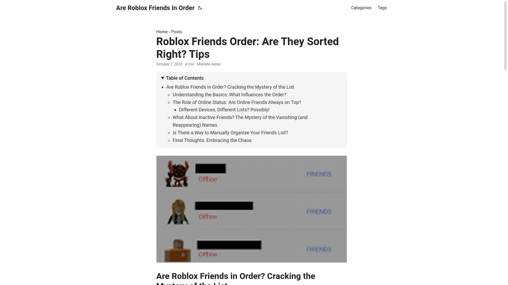 website screenshot of https://are-roblox-friends-in-order.pages.dev/