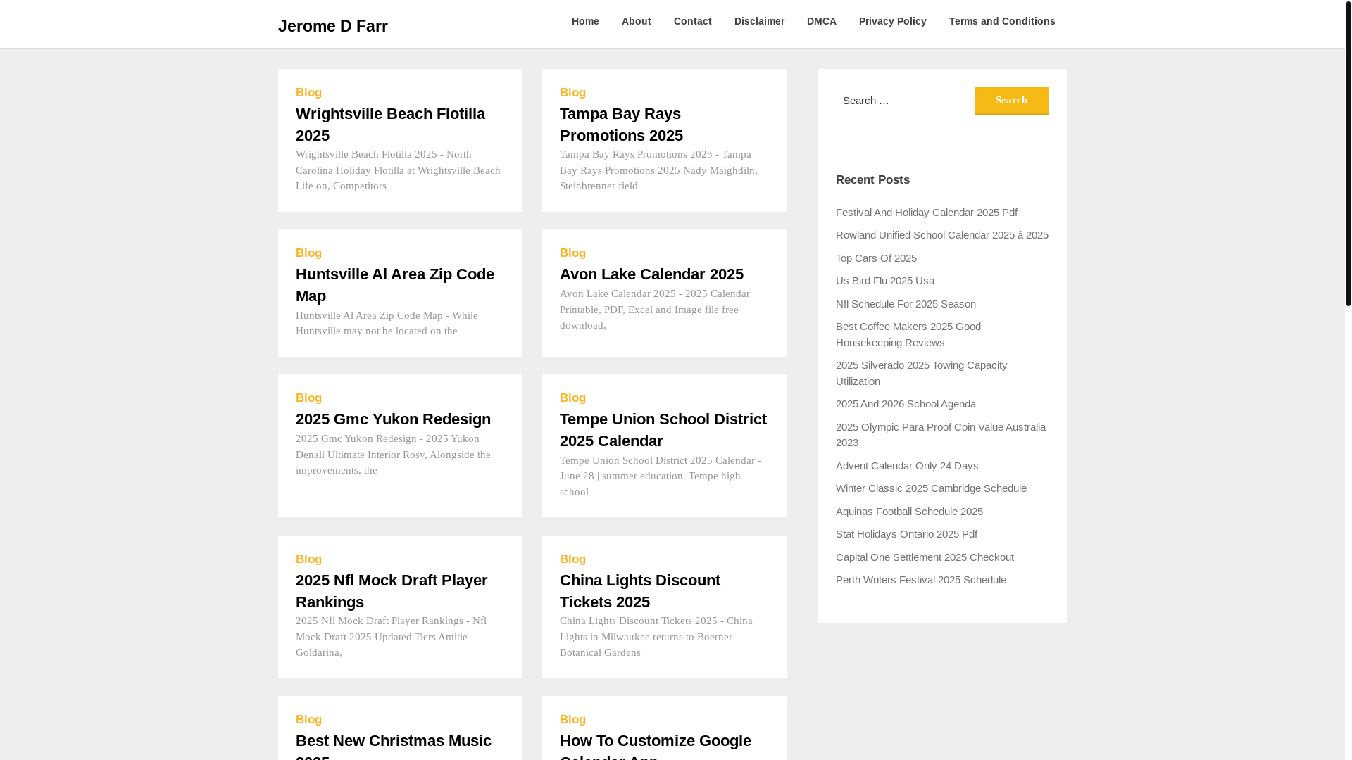 website screenshot of https://jeromedfarrj.pages.dev/