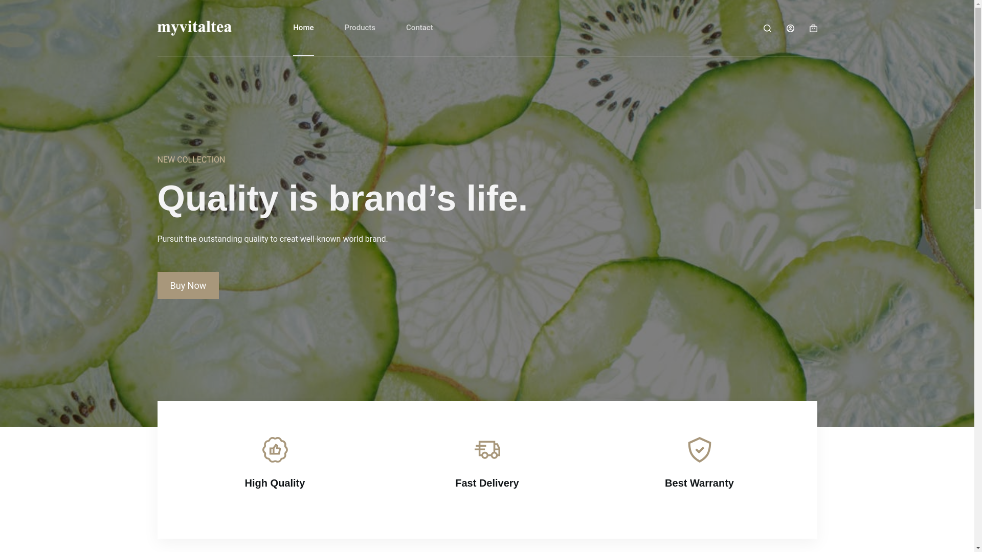 website screenshot of https://myvitaltea.online/