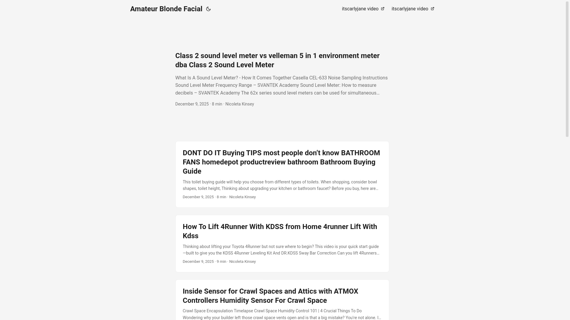 website screenshot of https://amateurblondefacial.pages.dev/