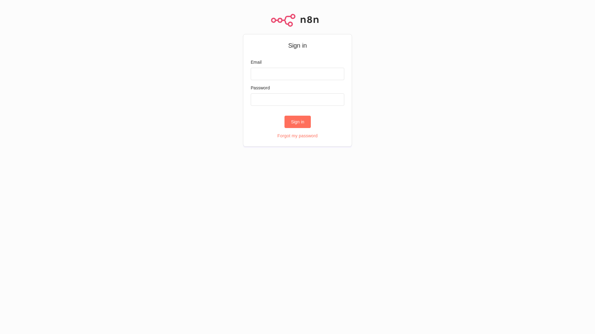 website screenshot of https://n8n.brainchild.vc/