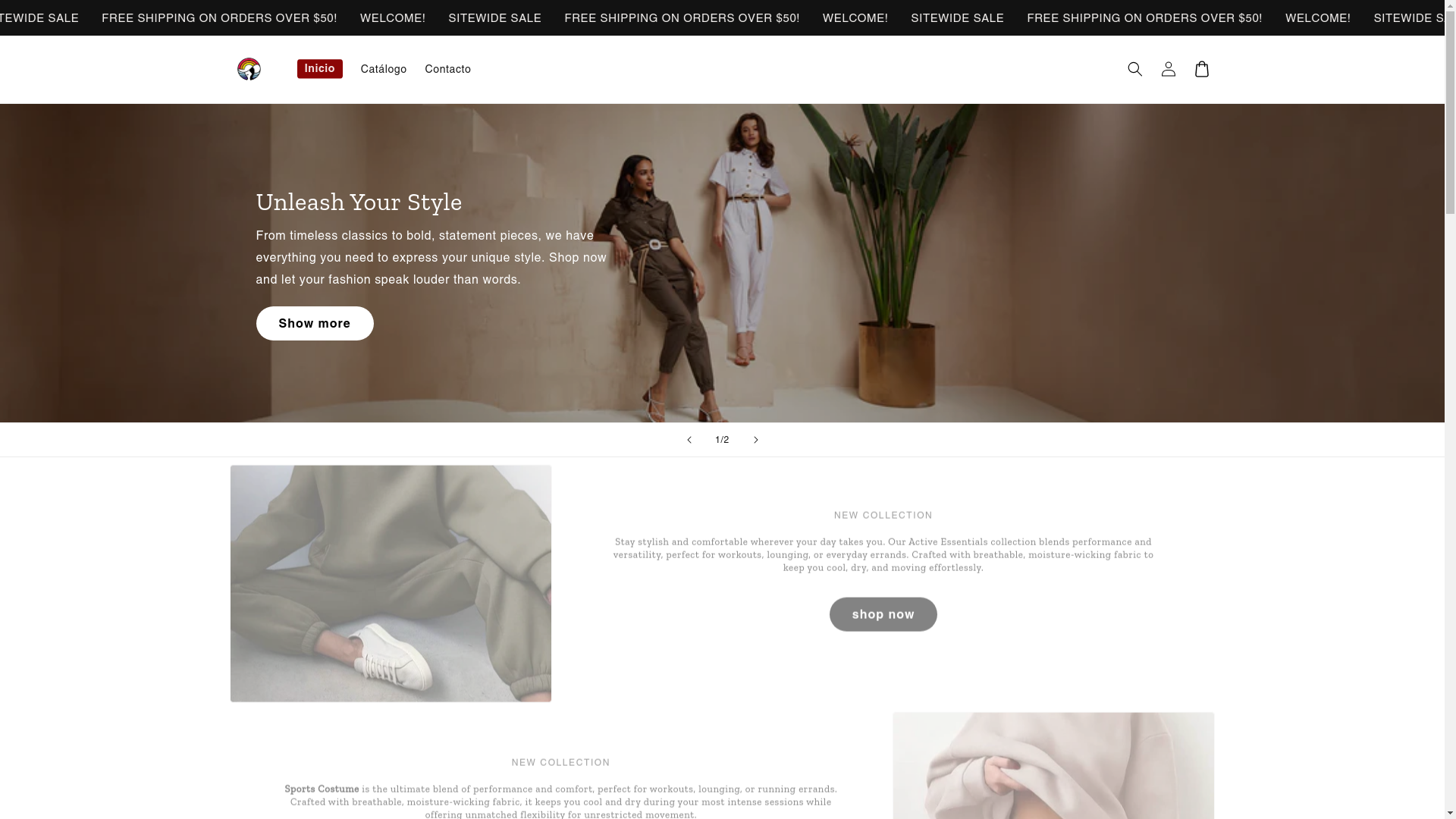 website screenshot of https://zookka.store/