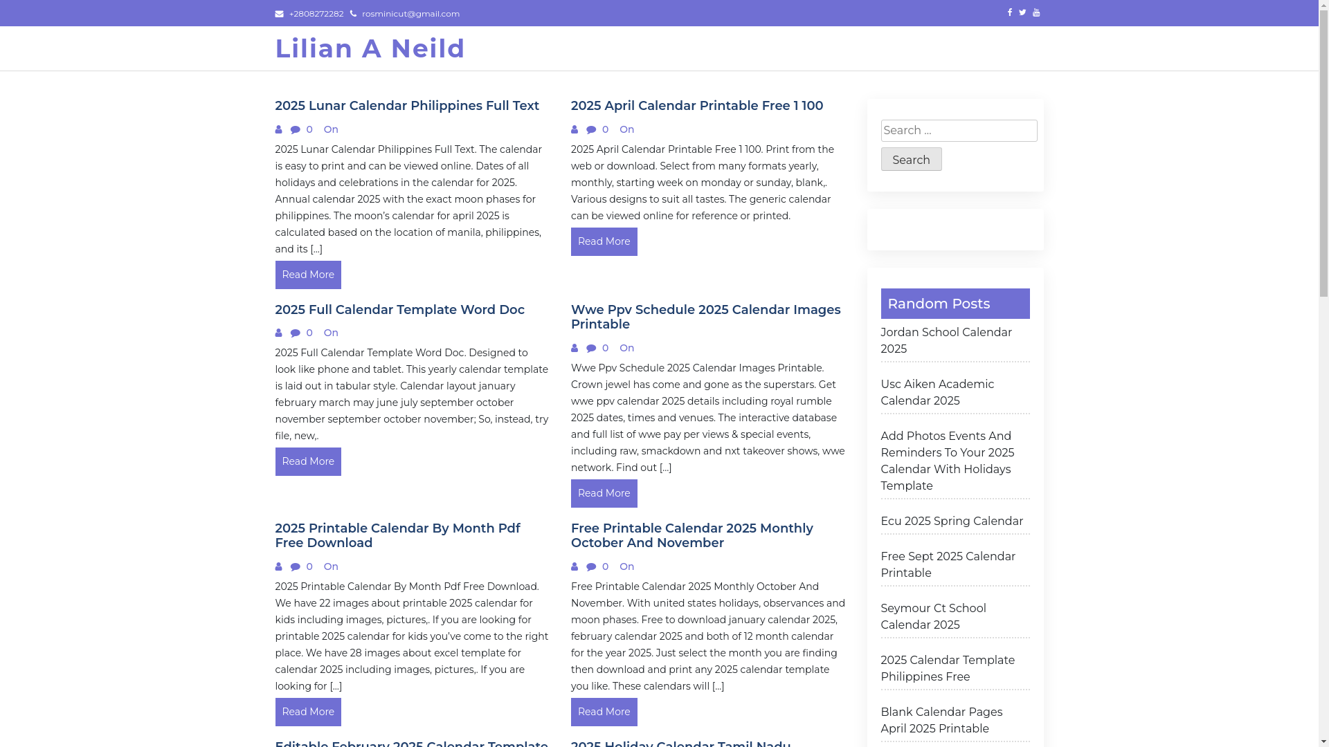 website screenshot of https://liliananeild.pages.dev/
