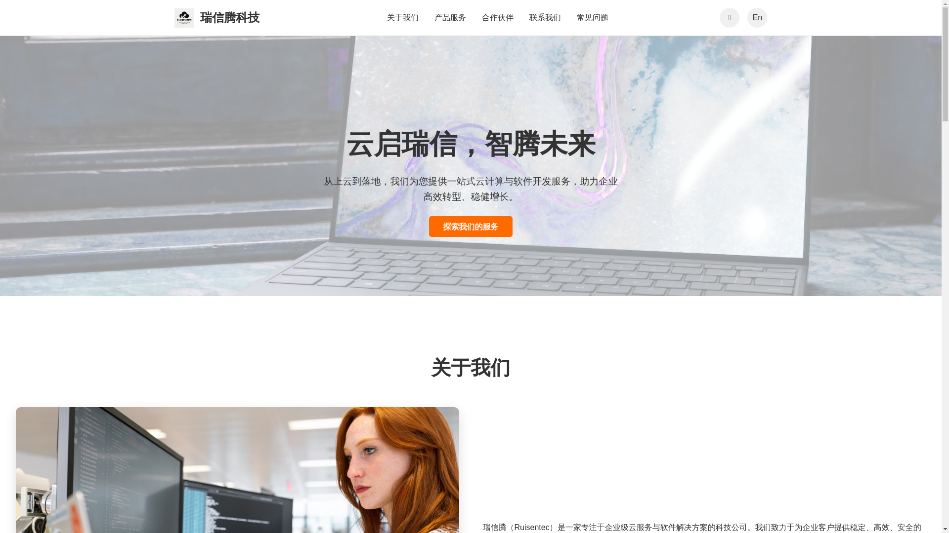 website screenshot of https://company2025.pages.dev/