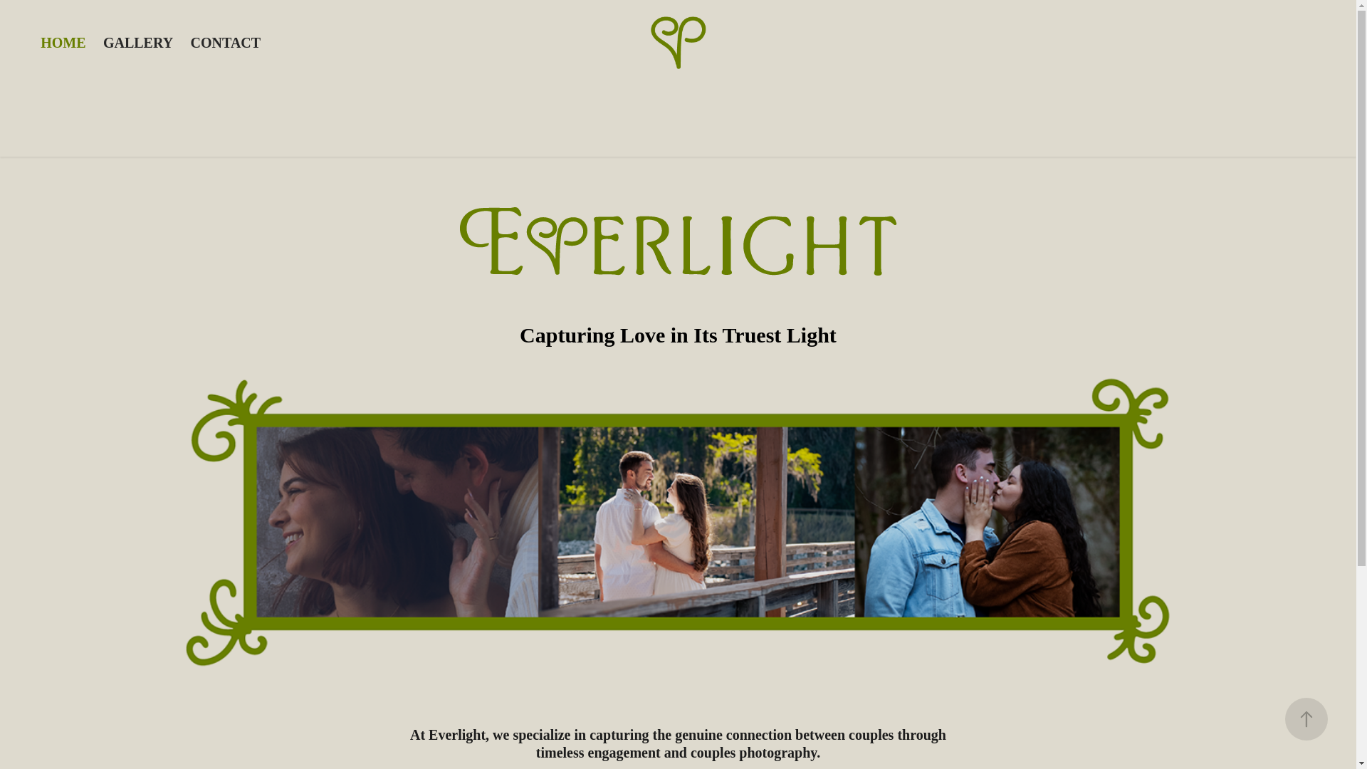 website screenshot of https://everlightphotos.com/