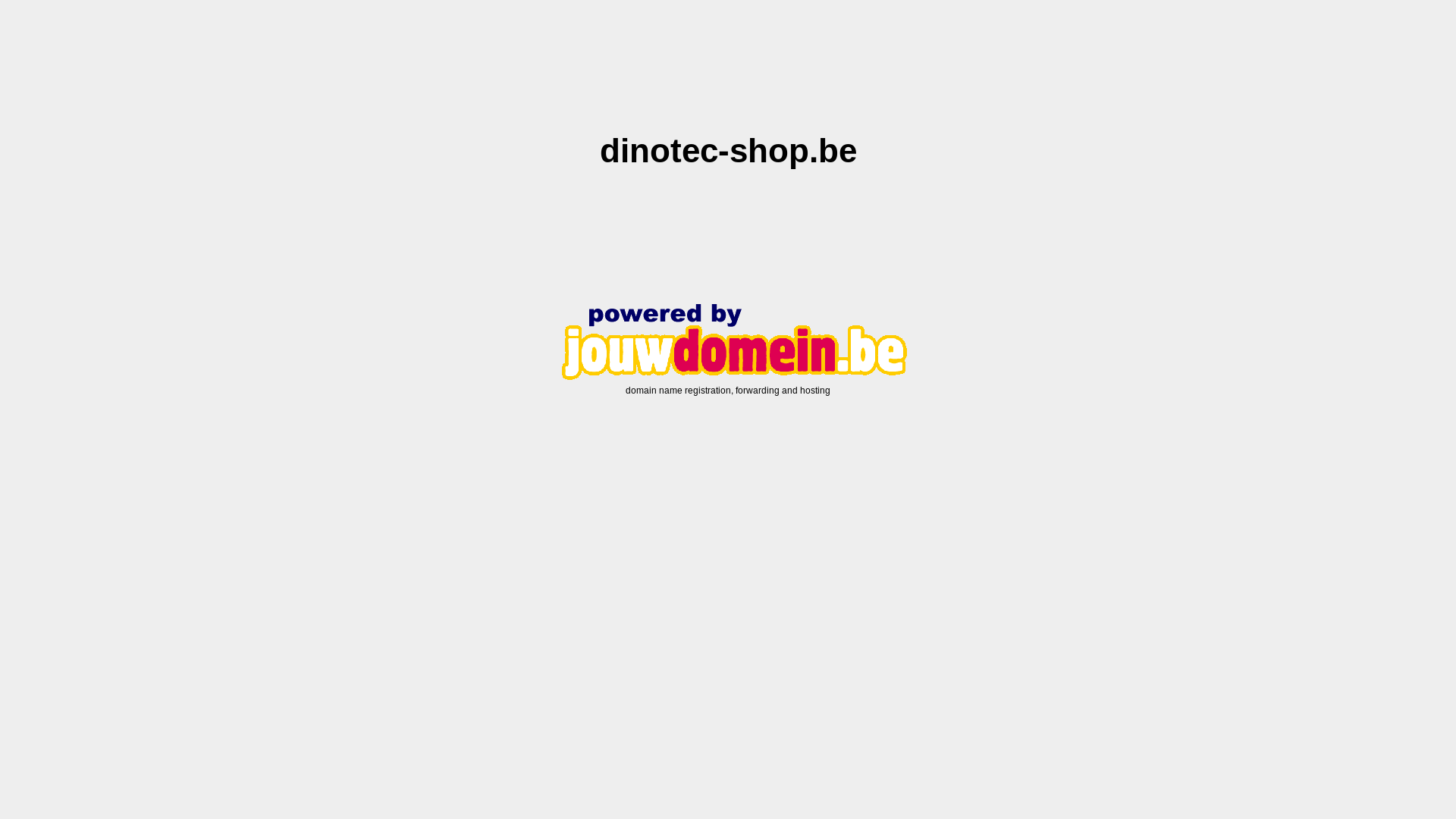 website screenshot of https://dinotec-shop.be/